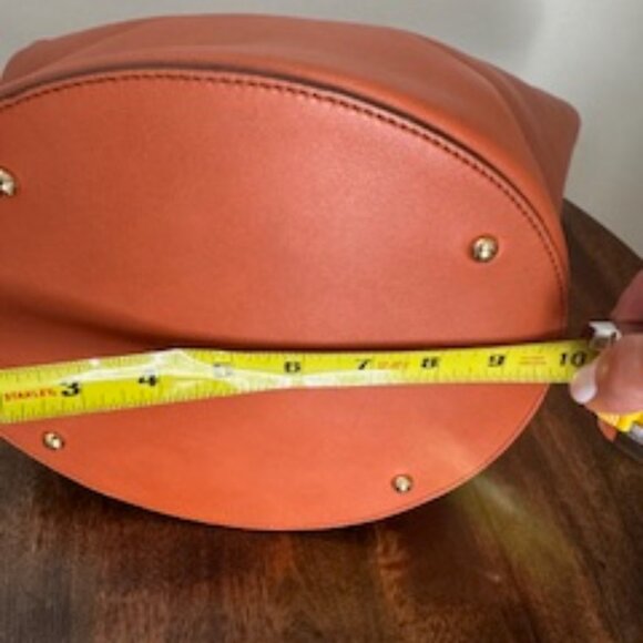 Dolce & Gabbana Calfskin Bucket Tote Bag, Tan/Cognac, Authentic, Worn Once, EUC - Picture 12 of 15